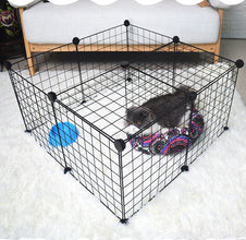 Pet Dog Black Fence
