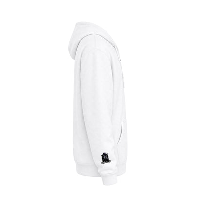 Unisex "In Dogs We Trust" Full-Zip Hoodie – Midweight Dog Lover's Sweatshirt