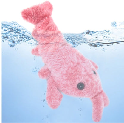 USB Charging Simulation Lobster Funny Dog Plush Toys