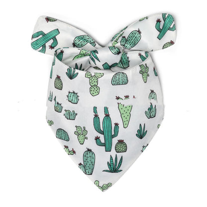 Pet Scarf Summer Pattern Dog Saliva Towel