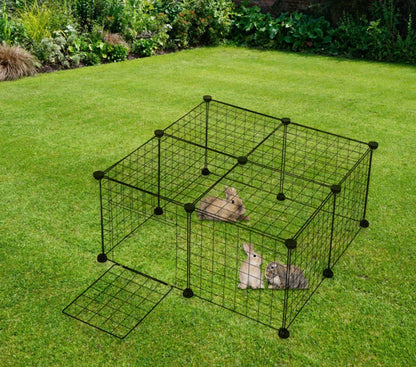 Pet Dog Black Fence