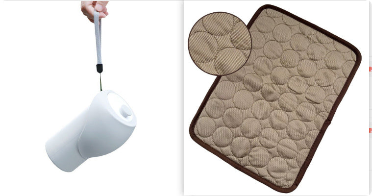 Pet  Ice Silk Cold Nest Pad For Cooling In Summer