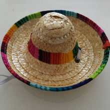 Woven Mini Pet Dog Straw Hat