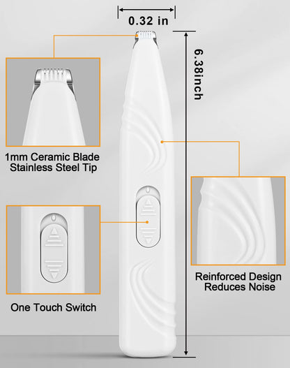 Best Quality Cordless Electric Paw Trimmer for Safe Pet Grooming