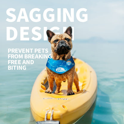 Non-Irritating and Lightweight Ice Cooling Dog Bandana for Pets