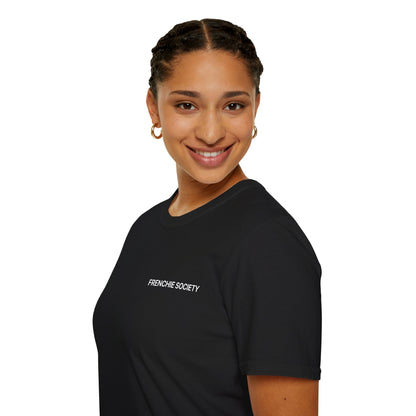 Frenchie Society Black T-Shirt Dog Lover Tee