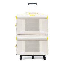 Portable Pet Trolley Double-deck Bag