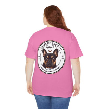 Frenchie Society Pink T-Shirt Dog Lover Tee