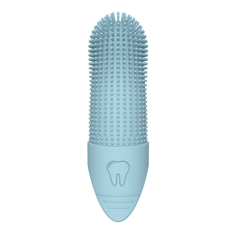 Pet Silicone Finger Toothbrush Oral Cleaning