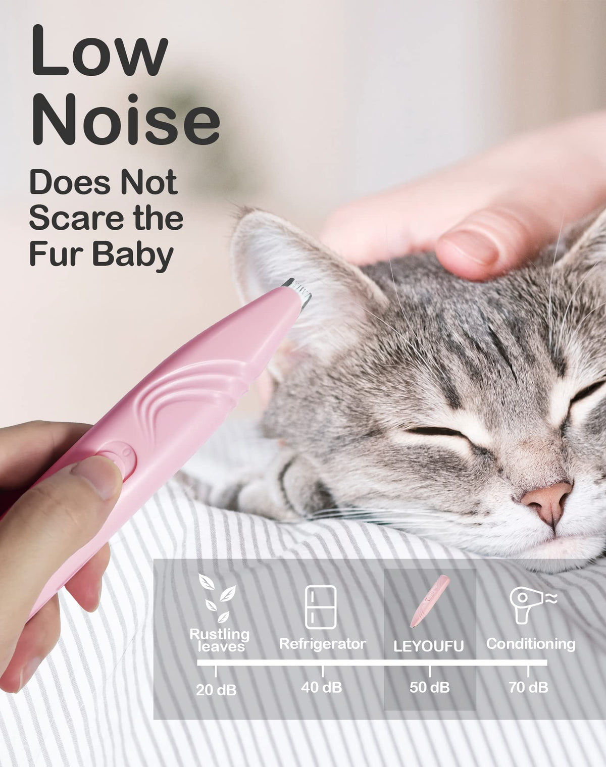 Best Quality Cordless Electric Paw Trimmer for Safe Pet Grooming
