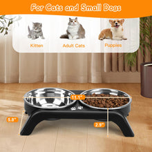 Elevated Dog Bowls with Adjustable Stand