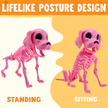 JOYIN Posable Halloween Dog Skeleton – Realistic Puppy Decor, 12.6”
