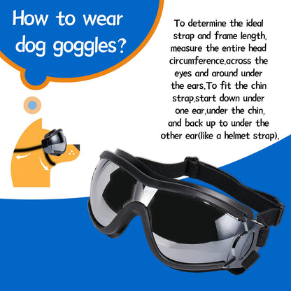 NVTED UV Wind Dust Dog Sunglasses Dog Goggles