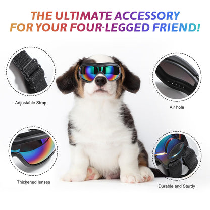 NVTED UV Wind Dust Dog Sunglasses Dog Goggles