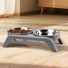 Elevated Dog Bowls with Adjustable Stand