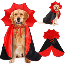 Halloween Pet Cape Costume – Vampire/Wizard/Witch Outfit