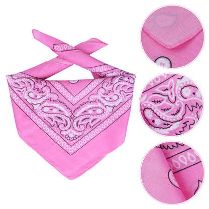 Durable and Lightweight Printed Head Bandana Cowboy Outfit for Dogs