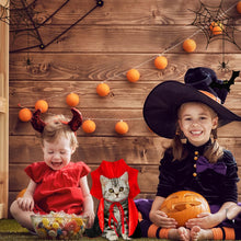 Halloween Pet Cape Costume – Vampire/Wizard/Witch Outfit