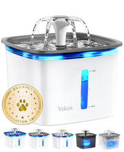 Veken Innovation Award Winner 95oz/2.8L Pet Fountain