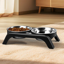 Elevated Dog Bowls with Adjustable Stand