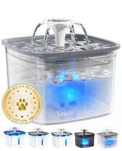 Veken Innovation Award Winner 95oz/2.8L Pet Fountain