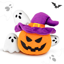 Squeaky Plush Lilfrd Halloween Pumpkin & Ghosts Toys