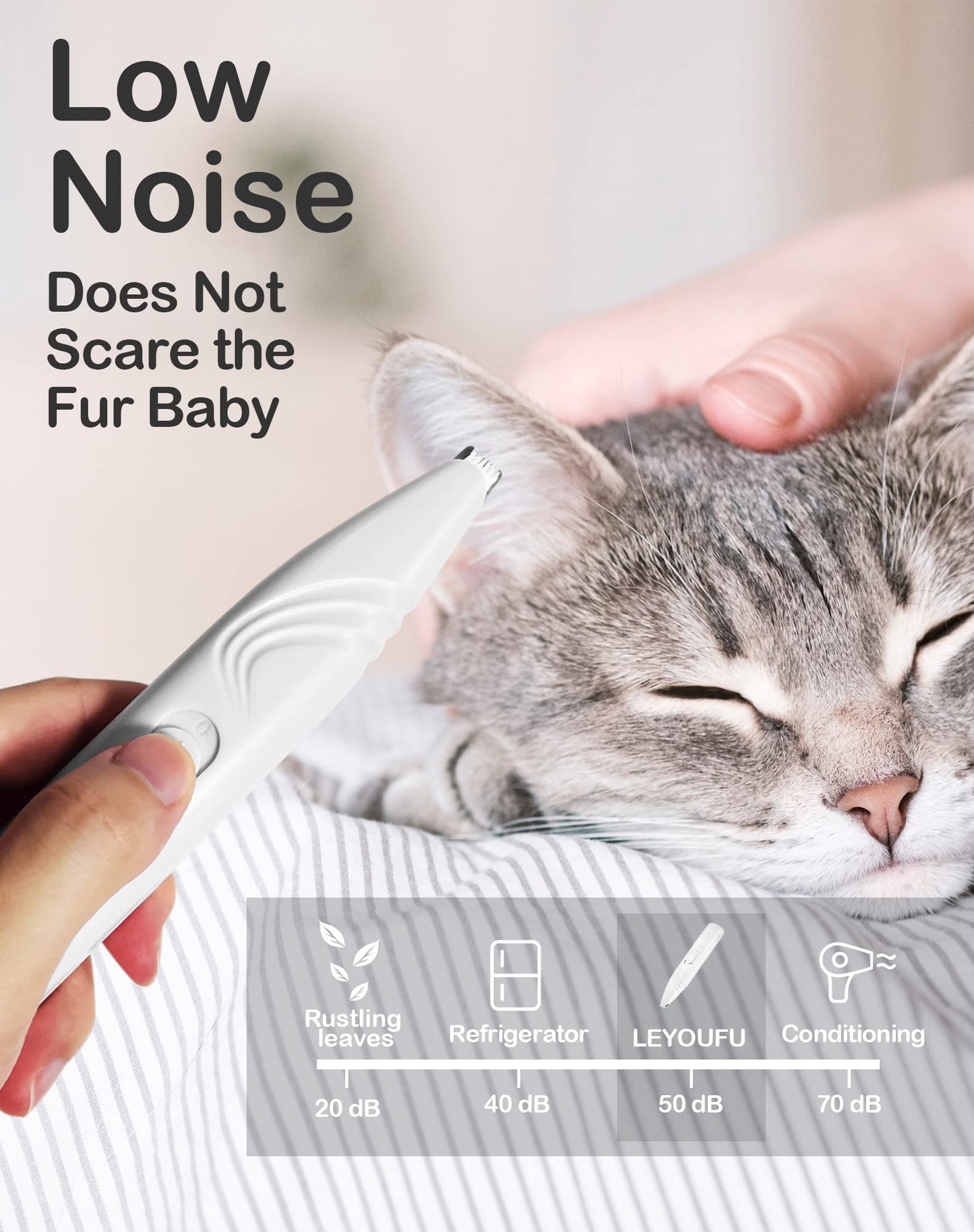 Best Quality Cordless Electric Paw Trimmer for Safe Pet Grooming