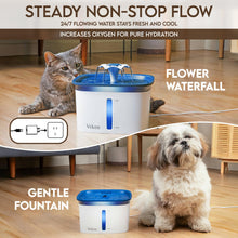 Veken Innovation Award Winner 95oz/2.8L Pet Fountain