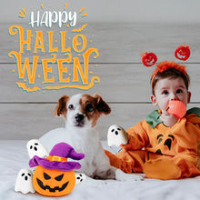 Squeaky Plush Lilfrd Halloween Pumpkin & Ghosts Toys