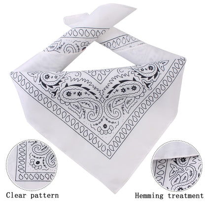 Durable and Lightweight Printed Head Bandana Cowboy Outfit for Dogs