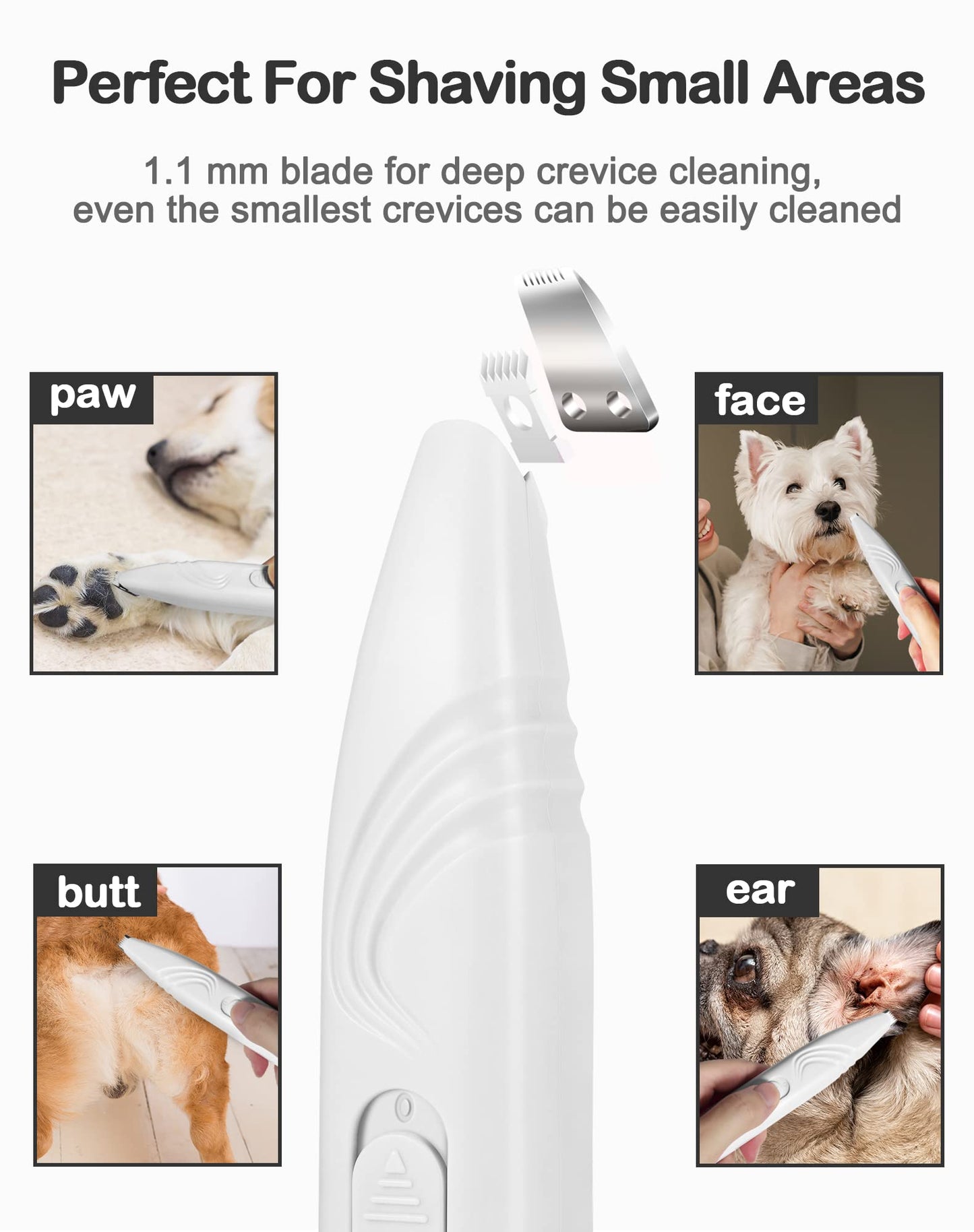Best Quality Cordless Electric Paw Trimmer for Safe Pet Grooming