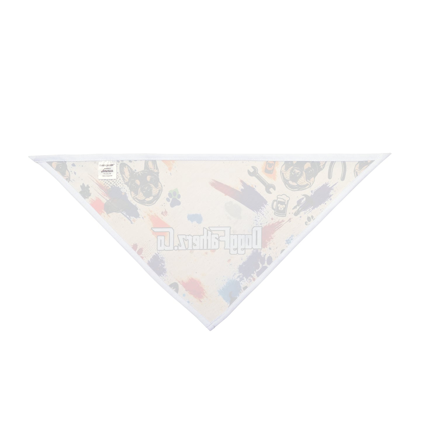 Pet's Bandana Doodle Pattern For Dogs