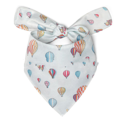Pet Scarf Summer Pattern Dog Saliva Towel