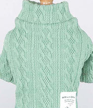 Pure color knitted autumn and winter dog sweater