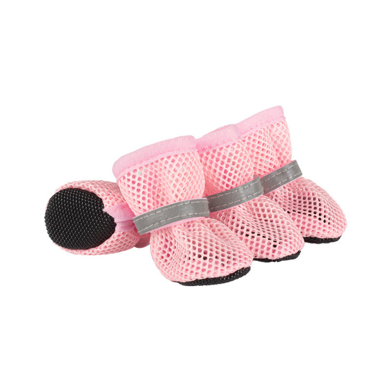 Summer Non-slip Breathable And Wearable Dog Shoes