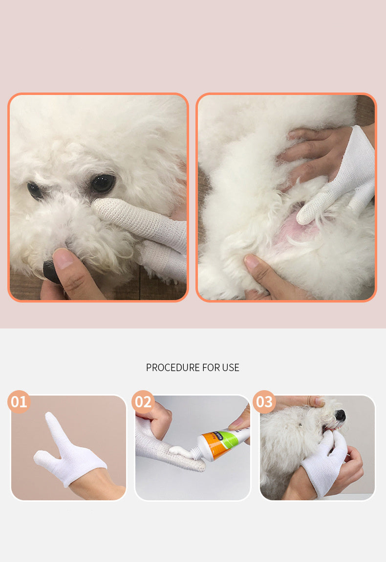 Pet Finger Teeth Cleaning Brush