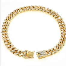 Luxury Alloy Dog Chain Sparkling  Metal Chain