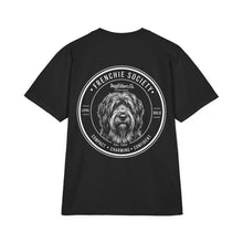 Frenchie Society Drop Shoulder T-Shirt — Black Dog Tee