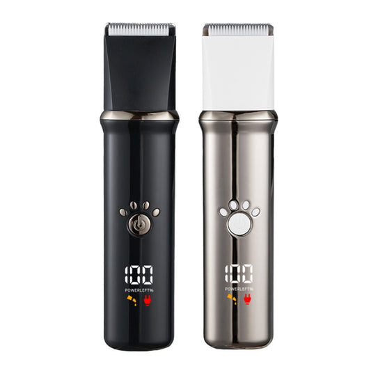Electric Pet Shaver 4-in-1 Set Digital Display Washing Scissors