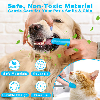 Premium Quality 6PCS Pet Grooming Kit with Pet Gloves for Grooming Dogs, Cats and Horses