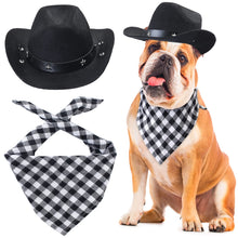 Yewong Pet Cowboy Costume – Hat & Bandana Set