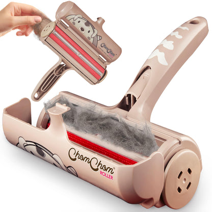 Premium Quality Pet Hair Remover Tool - Best Reusable Lint Roller for Multi-Surface Cleaning