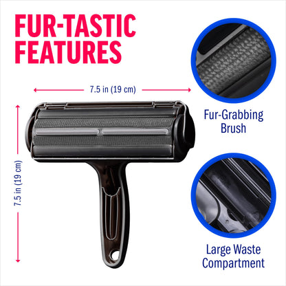 Premium Quality Pet Hair Remover Tool - Best Reusable Lint Roller for Multi-Surface Cleaning