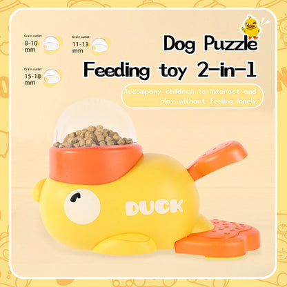 Dog Puzzle Feeder Interactive Pet Food Treat Dispenser
