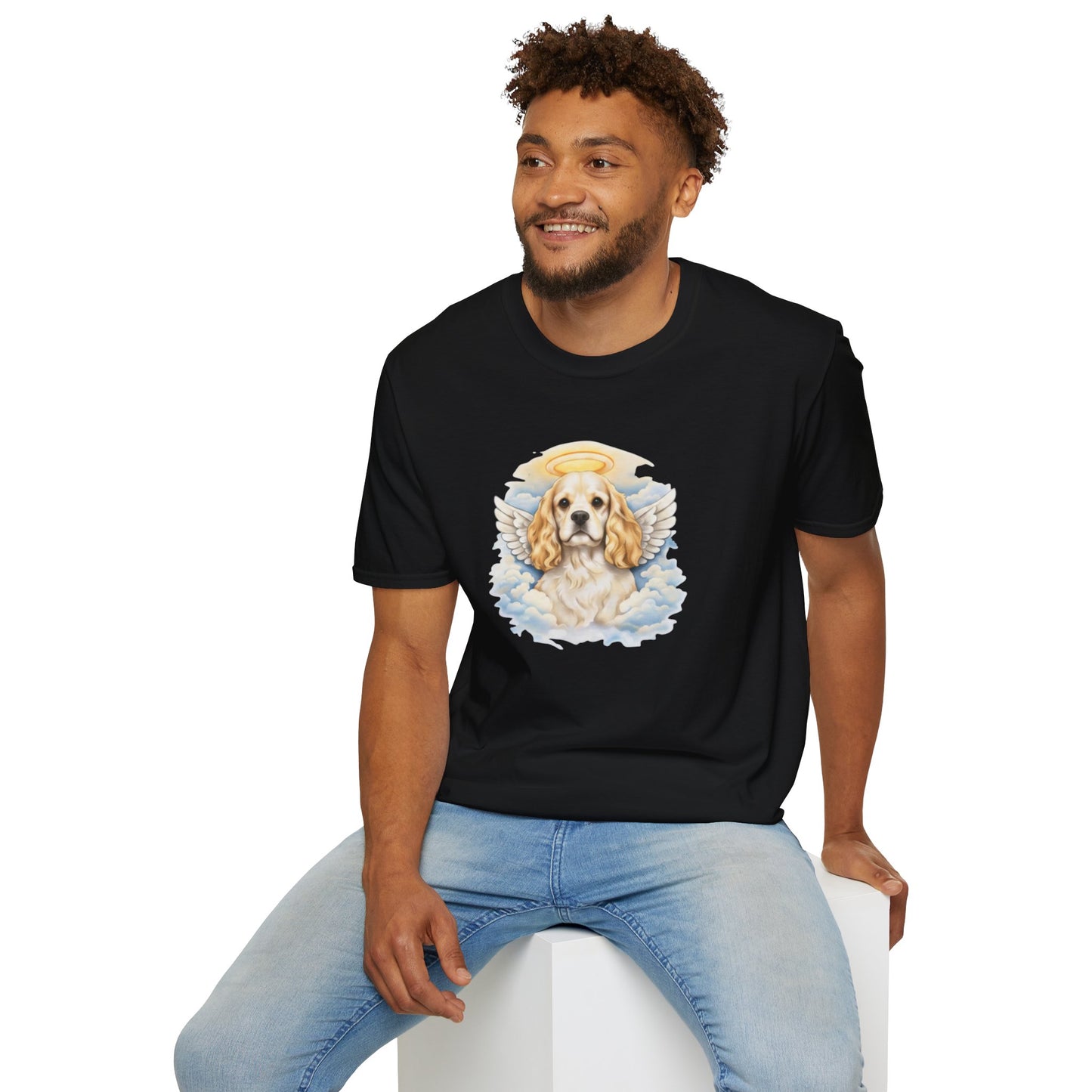 Angel Dog T-Shirt — Cocker Spaniel Memorial Tee