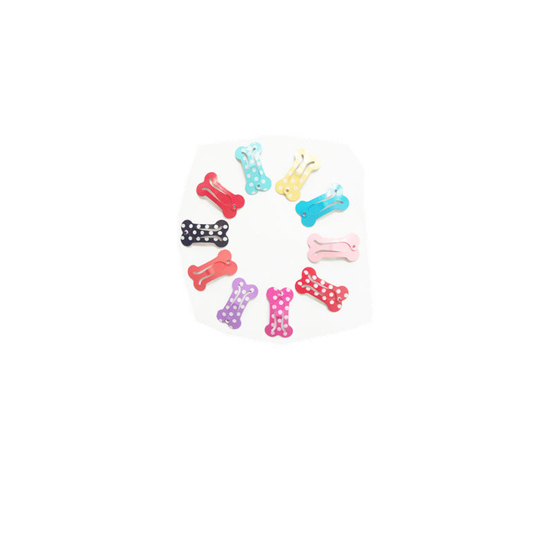 Smooth Plate BB Clip Pet Dog Hair