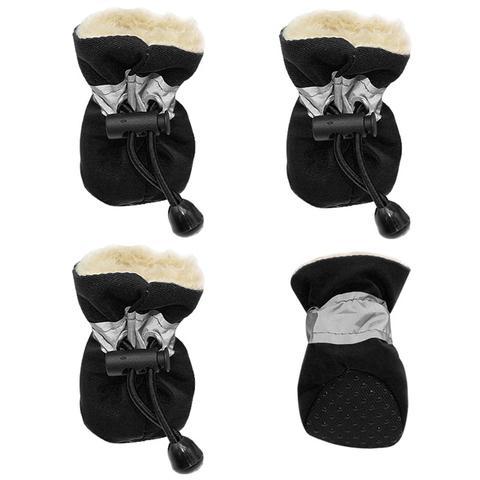 Keep Warm Inside Dog Shoes