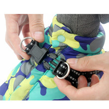 Pet Dog Jacket With Lace Up Winter Warm Costume