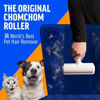 Premium Quality Pet Hair Remover Tool - Best Reusable Lint Roller for Multi-Surface Cleaning