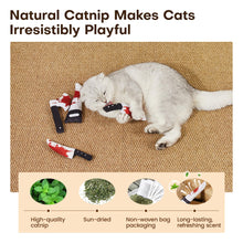 Horror Knife-Shaped Kitten Catnip Crinkly Sound Toys